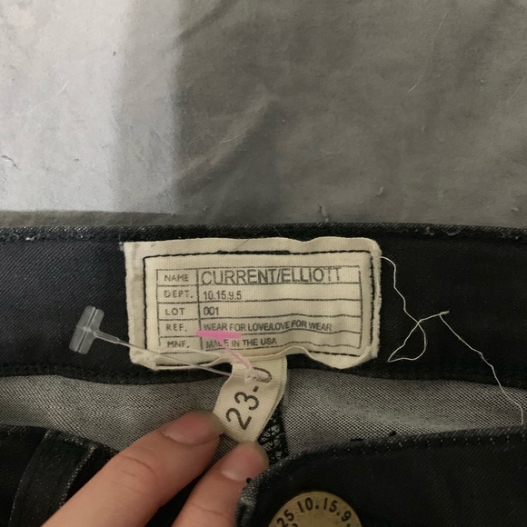 CURRENT ELLIOTT OMBRÉ ANKLE SLIM SKINNY JEANS 23 - Picture 5 of 8